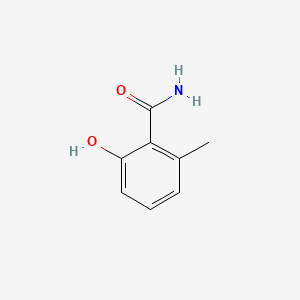 molecular formula C8H9NO2 B15072728 2-Hydroxy-6-methylbenzamide CAS No. 27177-82-8