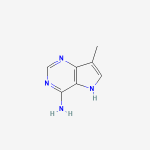 7-methyl-5H-pyrrolo[3,2-d]pyrimidin-4-amine