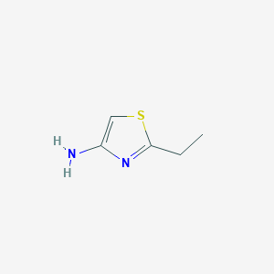 molecular formula C5H8N2S B15072746 2-Ethylthiazol-4-amine 