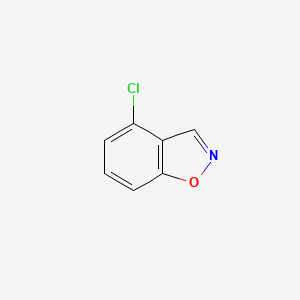 molecular formula C7H4ClNO B15072771 4-Chlorobenzo[d]isoxazole CAS No. 1260783-81-0