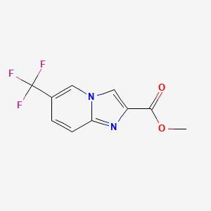 Methyl 6-(trifluoromethyl)imidazo[1,2-a]pyridine-2-carboxylate