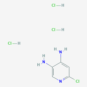 6-Chloropyridine-3,4-diamine trihydrochloride