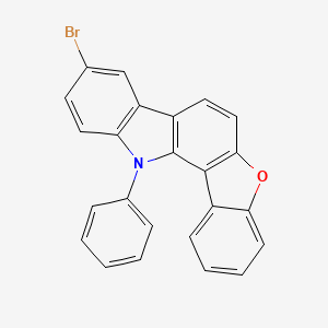 9-Bromo-12-phenyl-12H-benzofuro[3,2-a]carbazole