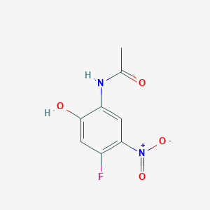 N-(4-Fluoro-2-hydroxy-5-nitrophenyl)acetamide