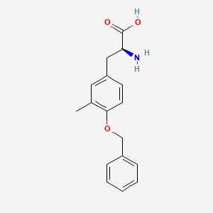 (S)-2-Amino-3-(4-(benzyloxy)-3-methylphenyl)propanoic acid