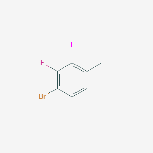 1-Bromo-2-fluoro-3-iodo-4-methylbenzene