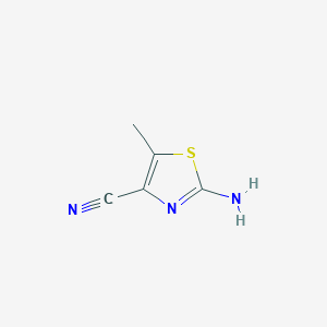 2-Amino-5-methylthiazole-4-carbonitrile