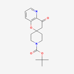 1-Boc-4'-oxo-3',4'-dihydrospiro[piperidine-4,2'-pyrano[3,2-B]pyridine]