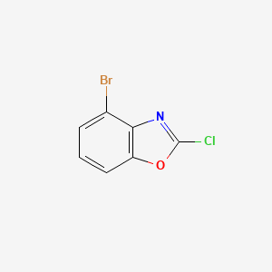 4-Bromo-2-chlorobenzo[d]oxazole