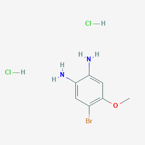 4-Bromo-5-methoxybenzene-1,2-diamine dihydrochloride