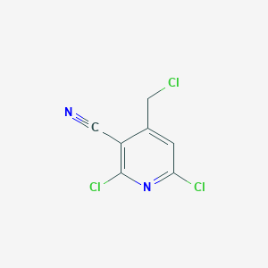 2,6-Dichloro-4-(chloromethyl)nicotinonitrile