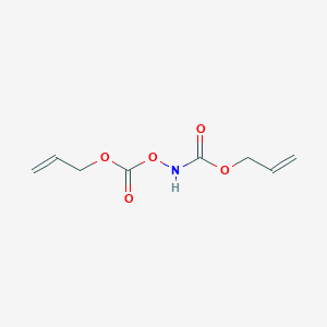 molecular formula C8H11NO5 B15072963 Allyl ((allyloxy)carbonyl)oxycarbamate 