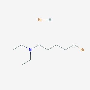 molecular formula C9H21Br2N B15072970 5-Bromo-N,N-diethyl-1-pentanamine Hydrobromide 