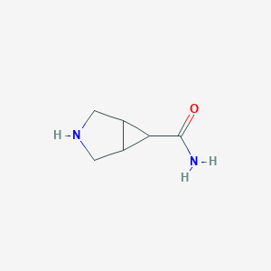 molecular formula C6H10N2O B15072979 3-Azabicyclo[3.1.0]hexane-6-carboxamide 