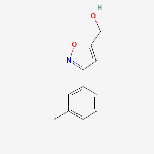 (3-(3,4-Dimethylphenyl)isoxazol-5-yl)methanol