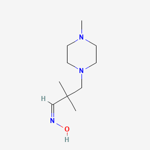 (1E)-2,2-dimethyl-3-(4-methylpiperazin-1-yl)propanal oxime