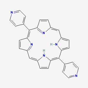 5,15-Di-4-pyridinyl-21H,23H-porphine