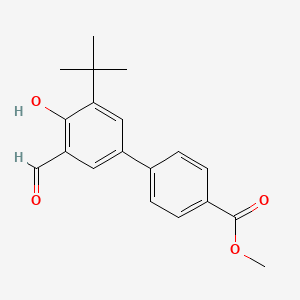 Methyl 3'-(tert-Butyl)-5'-formyl-4'-hydroxybiphenyl-4-carboxylate