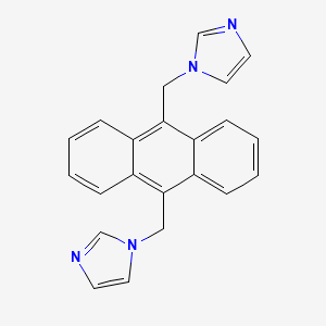 9,10-Bis((1H-imidazol-1-yl)methyl)anthracene