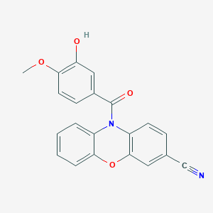 molecular formula C21H14N2O4 B15073133 Tubulin inhibitor 7 