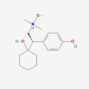 molecular formula C16H25NO3 B15073233 (S)-O-Desmethyl Venlafaxine N-Oxide 