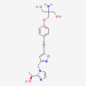 molecular formula C21H24N4O5 B15073270 LpxC-IN-5 