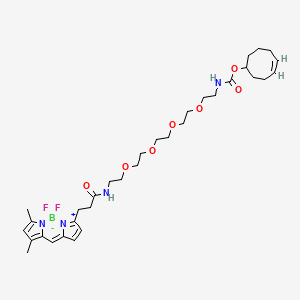 molecular formula C33H49BF2N4O7 B15073303 Bdp FL-peg4-tco 