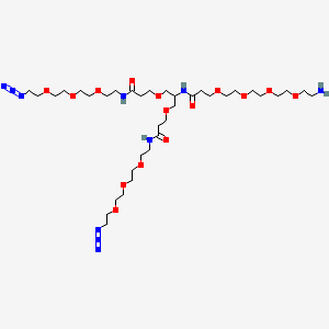 Amino-PEG4-bis-PEG3-N3