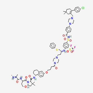 molecular formula C76H96ClF3N10O11S3 B15073365 PROTAC Bcl-xL degrader-1 