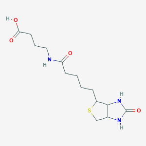 molecular formula C14H23N3O4S B15073377 N-Biotinyl-4-aminobutanoic acid 