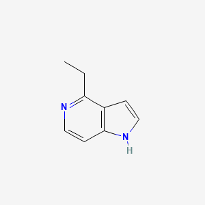 molecular formula C9H10N2 B1507338 4-ethyl-1H-pyrrolo[3,2-c]pyridine CAS No. 1140240-24-9