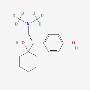 (S)-(+)-O-Desmethyl Venlafaxine D6