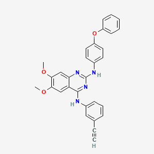 molecular formula C30H24N4O3 B15073491 PP2A Cancerous-IN-1 