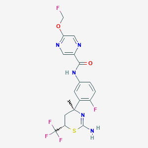 molecular formula C18H16F5N5O2S B15073592 Bace1-IN-5 