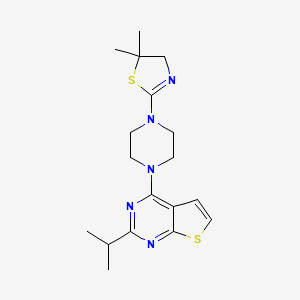 molecular formula C18H25N5S2 B15073780 Menin-MLL inhibitor 3 