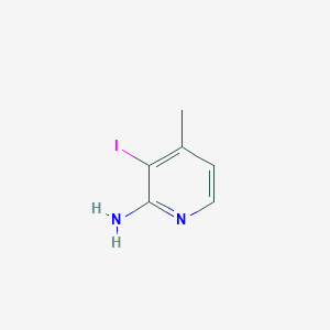 molecular formula C6H7IN2 B1507382 3-Iodo-4-methylpyridin-2-amine CAS No. 1227509-37-6