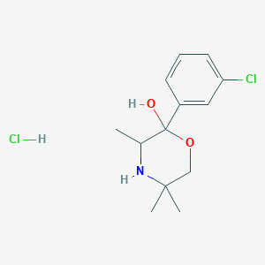 molecular formula C13H19Cl2NO2 B15073869 Hydroxy Bupropion Hydrochloride 