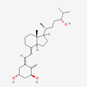 molecular formula C27H44O3 B15073877 1,24(R)-Dihydroxyvitamin D3 