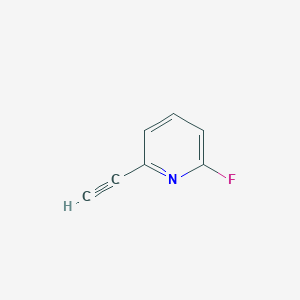 molecular formula C7H4FN B1507394 2-Ethynyl-6-fluoropyridine CAS No. 1233205-73-6