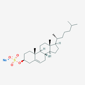 molecular formula C27H45NaO4S B015074 胆固醇硫酸钠 CAS No. 2864-50-8