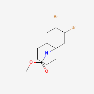 Methyl 2,3-dibromooctahydro-4a,8a-epiminonaphthalene-9-carboxylate