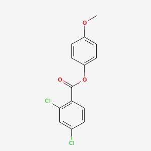 molecular formula C14H10Cl2O3 B15074093 4-Methoxyphenyl 2,4-dichlorobenzoate CAS No. 284680-45-1