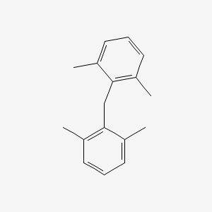 molecular formula C17H20 B15074132 2-(2,6-Dimethylbenzyl)-1,3-dimethylbenzene 