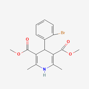 Dimethyl 4-(2-bromophenyl)-1,4-dihydro-2,6-dimethylpyridine-3,5-dicarboxylate