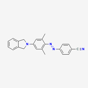 4-(2,6-Dimethyl-4-(2-isoindolinyl)phenylazo)benzonitrile