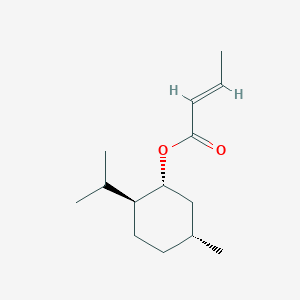 molecular formula C14H24O2 B15074292 (1R,2S,5R)-2-Isopropyl-5-methylcyclohexyl (2E)-2-butenoate CAS No. 66212-46-2