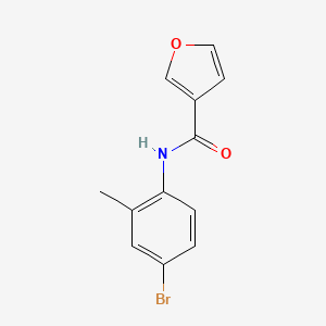 N-(4-bromo-2-methylphenyl)-3-furamide