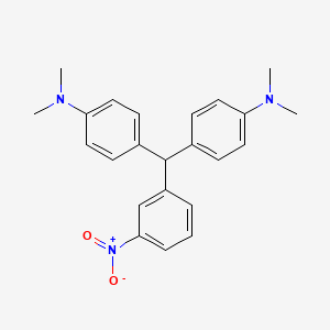 4,4'-((3-Nitrophenyl)methylene)bis(N,N-dimethylaniline)