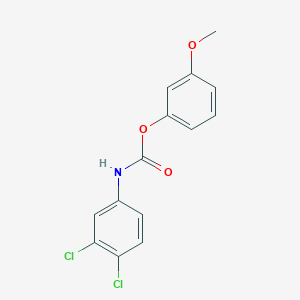 (3-methoxyphenyl) N-(3,4-dichlorophenyl)carbamate