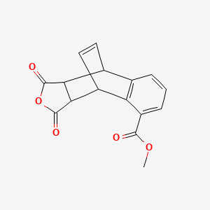 Methyl 1,3-dioxo-1,3,3a,4,9,9a-hexahydro-4,9-ethenonaphtho[2,3-c]furan-5-carboxylate